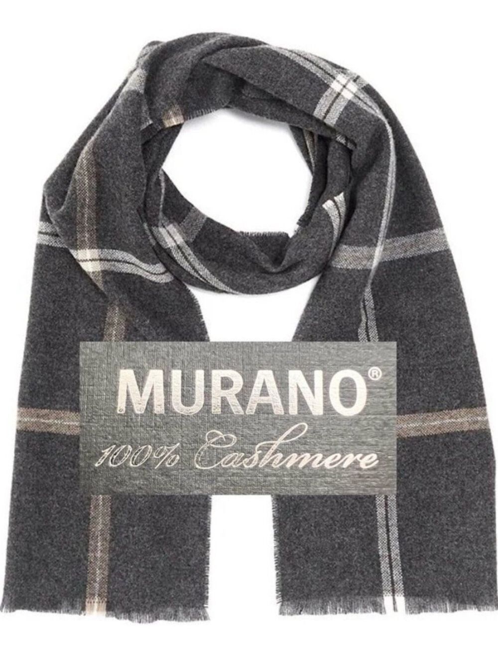 NWT $125 100% Cashmere Scarf by Murano
